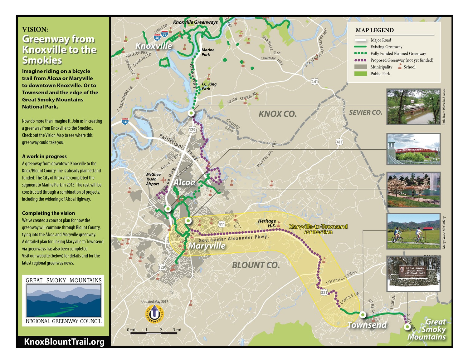 greenway bicycle trail